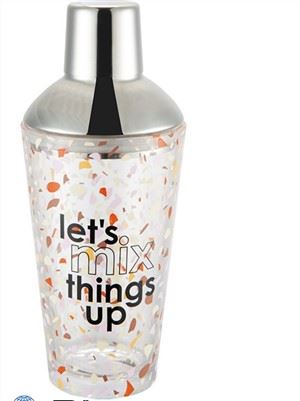 Crystal Glass Scale Cocktail Shaker